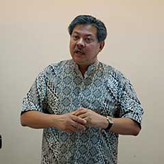 Ujjwal sharing at workshop