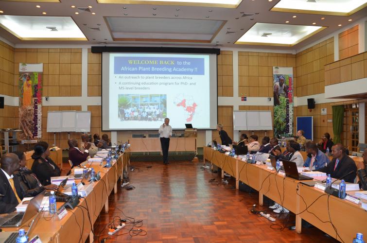 World Agroforestry Center D.G. Dr. Anthony Simons officially opens African Plant Breeding Academy- Class II, Session 2
